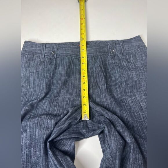 Vintage Y2K 00s Abby Z Denim Pants Blue Gray Straight Size 18W - Picture 14 of 16